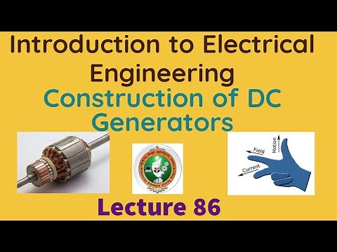 Construction of DC Generator | Components of DC generator |Basic Electrical Engineering VTU