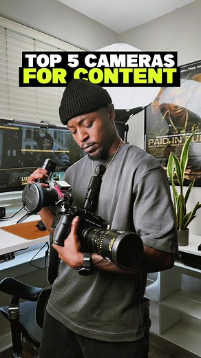 My top 5 cameras for content creators! 📸 If I just started creating content these cameras would be some of my first options all depending on the type of content. What camera are you filming with? 👇 #filmmaker #photographer #contentcreator #videocreator #cameragrear #sonyalpha #sonycine #djiglobal #insta360 #contenttips #tech #contentcreation