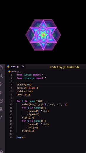 #python #oualicode #correctcoding #javascript #programming #coding #graphics