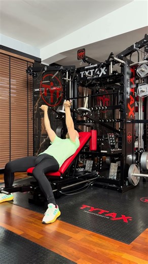 ULTIMATE HOME GYM - Chest & triceps training on TYTAX! #motivation #tytaxathome #sports #chest