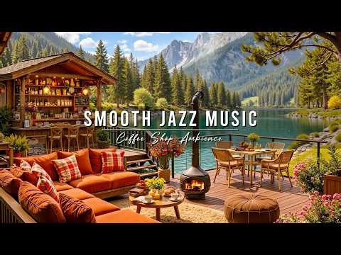 Cozy Coffee Shop Ambience 🌞 Sunny Day with Smooth Jazz Instrumental Music for Relaxing, Studying