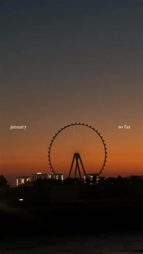 Customizable January Recap Template for Videos