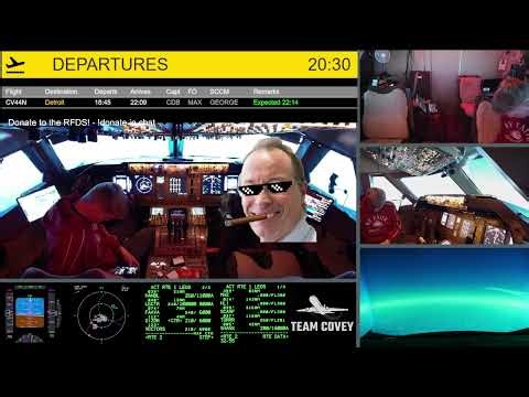 B747-400 ✈️Full Cockpit | WF25 DAY 3/4 (Part 1/5)