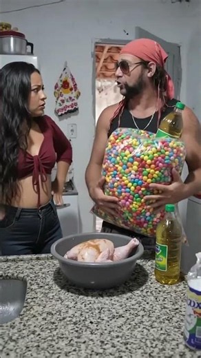 I ASKED FOR VINEGAR AND HE BROUGHT CANDY 😂 #humor