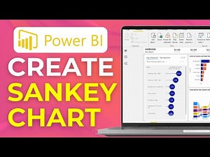 Create Power BI Sankey Chart Data Flow Visualization
