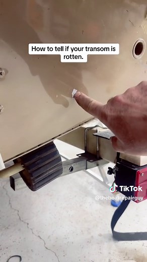 How to Identify and Repair a Rotten Transom on Your Boat