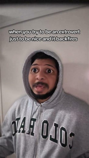 when you try to be an extrovert #funny #shorts #memes
