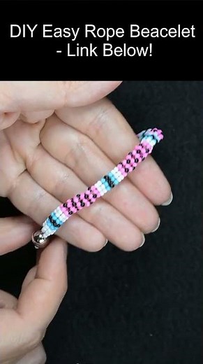 ✨ Easy Seed Bead Rope Bracelet | Tubular Herringbone & Chenille Stitch