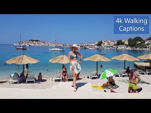 The Best Beaches in Croatia - The Secret of Primošten's Attractiveness Revealed! 4k tour