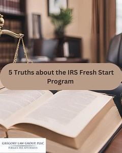 Looking for back tax relief? Here is what you need to know about the IRS’ Fresh Start program. 👇 1️⃣ Significantly increased the dollar threshold when liens are generally issued, resulting in fewer tax liens. 2️⃣ Made it easier for taxpayers to obtain lien withdrawals after paying a tax bill. 3️⃣ Lien Withdrawal in most cases where a taxpayer enters into a Direct Debit Installment Agreement. 4️⃣ Easier access to Installment Agreements for struggling small businesses. 5️⃣ Expanded the streamline