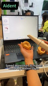 #VIDEC #dental #scanner #digital #fast Aident-tech Ai-30 hamdheld Scanner,faster scanning and easy to use &20-25 large depth of field朗 &More than 30 frames per second &Intelligent heating and anti-fog樂 &12-16mm ultra-low entrance height Contact me to know more dtails of the scanner! | Aident digital dental products | Facebook