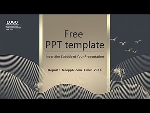 Excellent! Chinese Style Business PowerPoint Templates