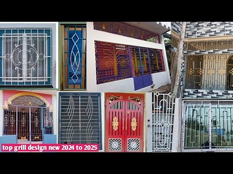 Baranda grill design/ steel Grill design for home/window Grill design new simple grill design