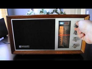 1968 Panasonic RE-7257 AM FM Radio! (Serviced)