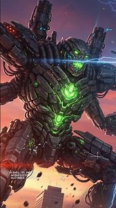 Analyzing Future Robot Warfare #mecha #shorts EPIC SHOWDOWN 76