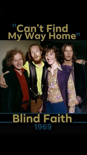 "Can't Find My Way Home" 1969~Blind Faith #Sunday60s #60srock #blindfaith