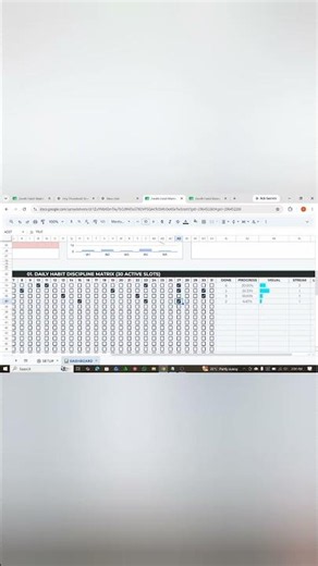 Smart Habit Tracker Google Sheets Tutorial | Track Daily Habits, Streaks & Goals Automatically