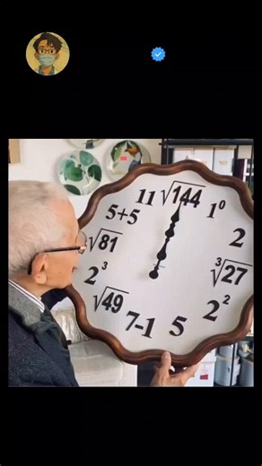Deepak Kumar on Instagram: "This is a math equation wall clock, a popular novelty item that replaces traditional numbers with mathematical expressions. To tell the time, one must solve the equation at each hour marker. These clocks are designed as a fun gift for math enthusiasts, teachers, engineers, or anyone who enjoys numbers."
