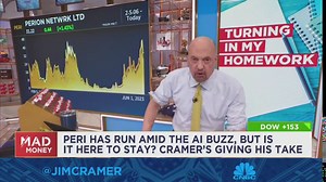 I can't give Perion Network my endorsement over inacurate reporting concerns, says Jim Cramer