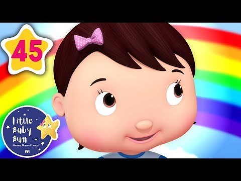 Learn Rainbow Colors Song! | +More Baby Songs | Nursery Rhymes | Little Baby Bum