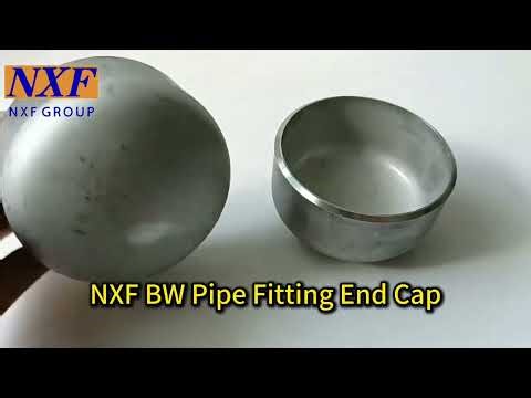NXF UNS S20910 XM-19 OD DN15-1200 Special Stainless Steel Butt Welding Pipe Fitting End Cap
