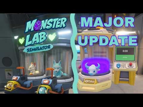MAJOR UPDATE: Extracting Essences & Battle Healing || Monster Lab Simulator