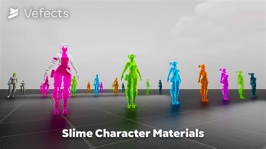 Slime VFX - Unreal Engine by Vefects - Realtime VFX for Games