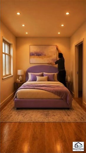 The Most AESTHETIC Master Bedroom Makeover! 💜 (Curved Lavender Bed)