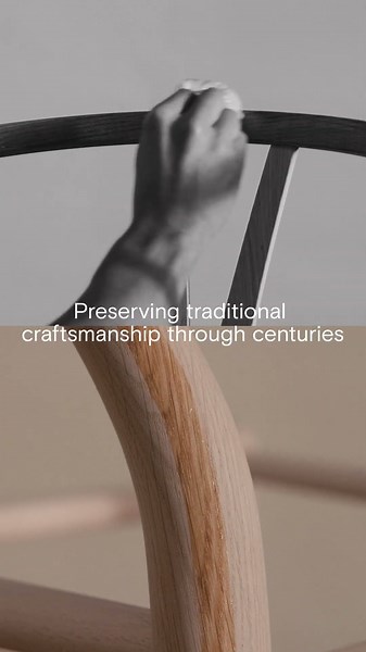 Making An Icon – CH24 Y-stolen: Hantverk #carlhansenandson #craftsmanship #wishbonechair