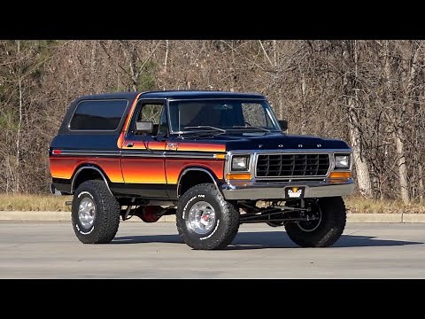 1979 Ford Bronco Ranger XLT SOLD / 136643