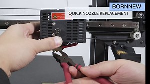 New Upgraded Artist-D Pro 3D Printer, Dual Extruder Independent Printing 3D Printer for Beginners, Easy to Remove Model and Resume Printing, All Metal Frame 3D Printers for DIY, 300x300x340mm