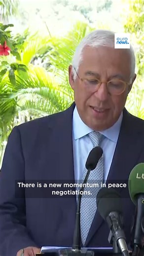 'There is a new momentum in peace negotiations': EU leaders meeting welcome Geneva talks on ending Ukraine war. | Euronews English