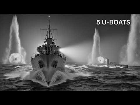 One British Sloop, One Night, 5 U-Boats — The Captain Who Broke Dönitz's Spirit