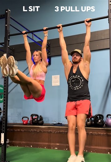 Pull-up challenge! Fun partner workout attempt