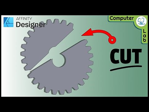How To Split Any Shape in Affinty Designer Easily in 2022