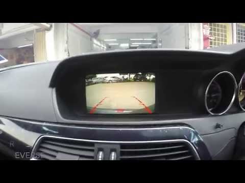 Mercedes C Class (W204) - Rear camera