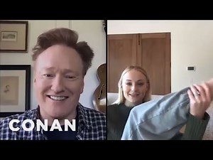 Sophie Turner Enjoys Being Quarantined With Joe Jonas | CONAN on TBS