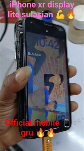 🔥iPhone xr display lite problem 🔥#shortvideo #iphonexr #shortsfeed #display #lite #repair