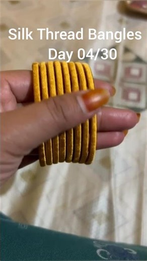 Silk Thread Bangles #dmfororders