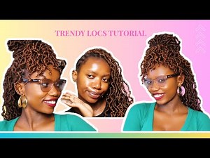 CAN'T BRAID? Try Natural Hair Locs| The easiest locs tutorial for beginners
