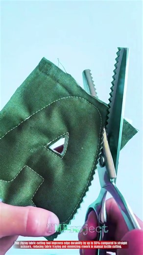 Innovative Zigzag Fabric Cutting Scissors: Best Fray-Free Textile Edge