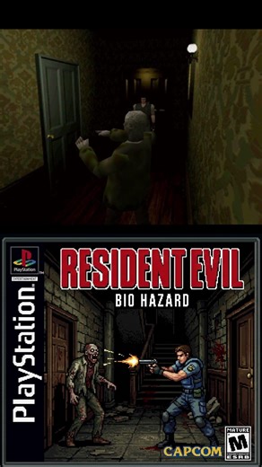 GOOD BYE HEAD, HELLO SHOT GUN! #retrogaming #residentevil #win #shorts