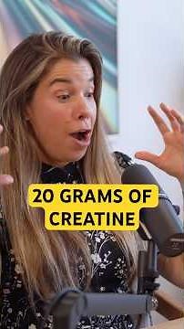 Dr. Rhonda Patrick’s 10-20 Gram Per Day Creatine Protocol