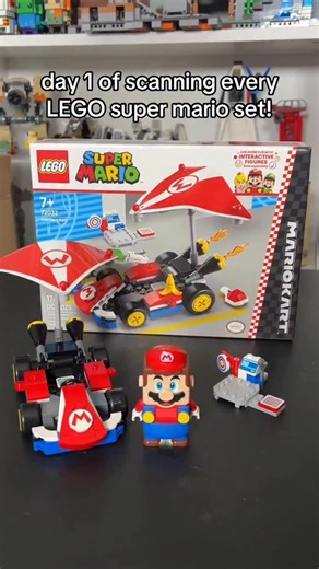 cjBricklz on Instagram: "scanning LEGO super mario (73032) standard kart! #lego #rlfm #legosupermario #supermario #mario"