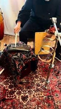 Cajon meets Pete Engelhart Hand Crafted Metal Percussion.