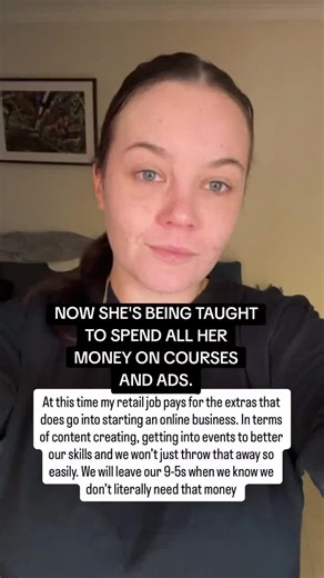 NOW SHE'S BEING TAUGHT TO SPEND ALL HER MONEY ON COURSES AND ADS. #enagic #scam #australia