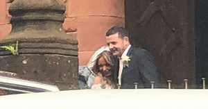 Kevin Bridges marries stunning girlfriend at intimate west-end wedding