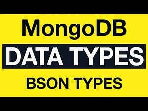 MongoDB Data Types: 01 Most Common MongoDB BSON Types