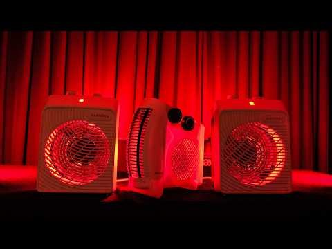 💤 Fall Asleep Fast with Triple Fan Heater White Noise (Deep Sleep in Minutes) 😴