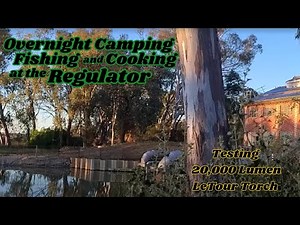 Overnight Camping and Testing the Letour 20,000 Lumen LED Torch - Wild Camping Australia